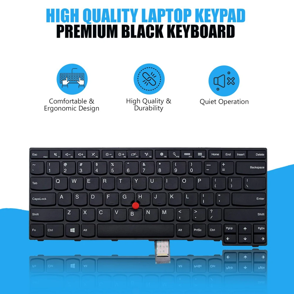 Teksus Laptop Keyboard For Lenovo Thinkpad E450 view 4